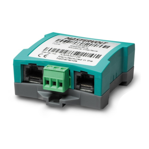 Mastervolt MasterBus LIN Interface Manuale operativo