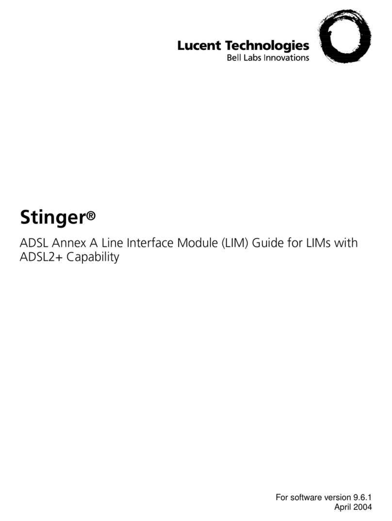 Lucent Technologies Stinger Manuale utente