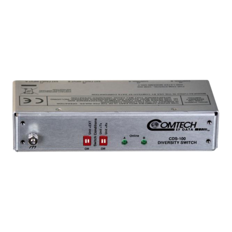 Comtech EF Data CDS-100 Manuale utente