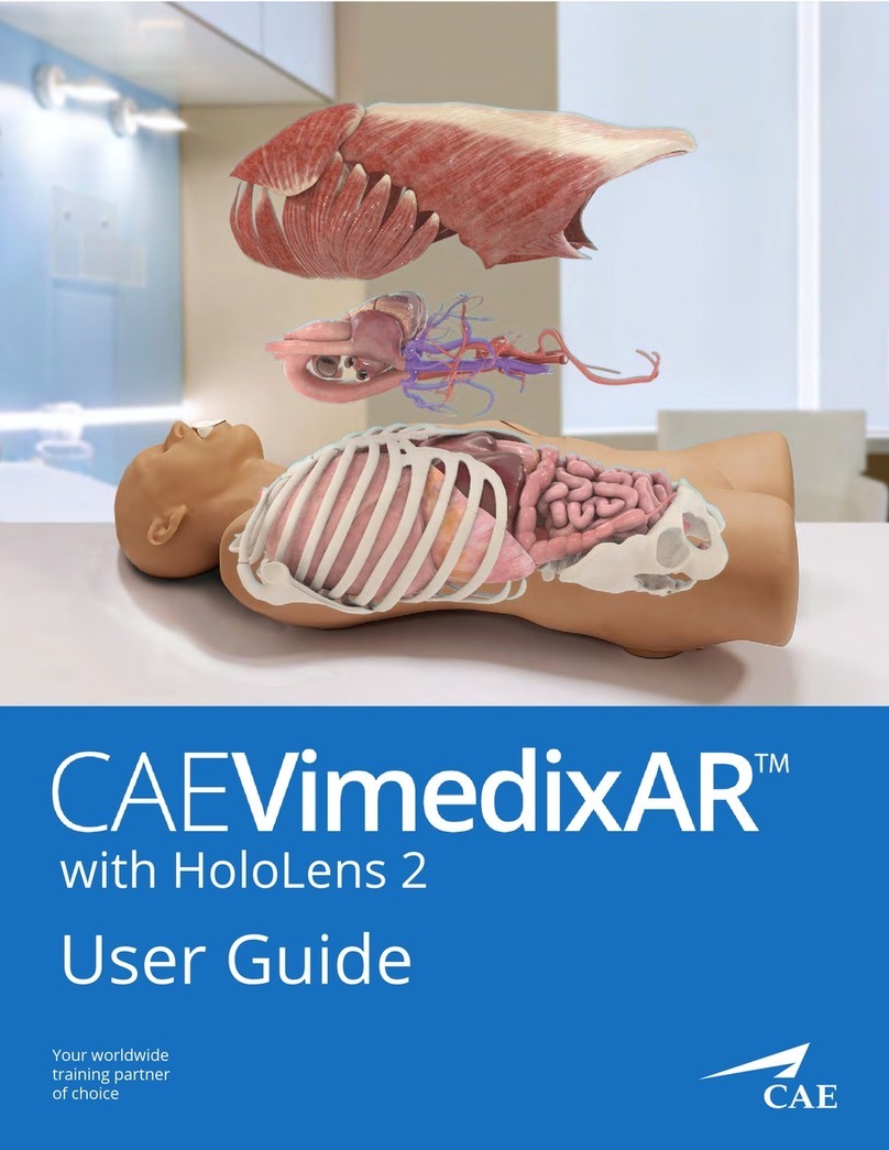 CAE VimedixAR Manuale utente CAE VimedixAR Manuale utente