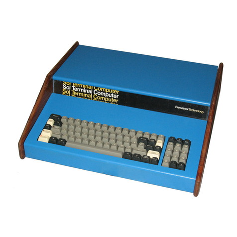 Processor Technology Sol-PC Manuale utente