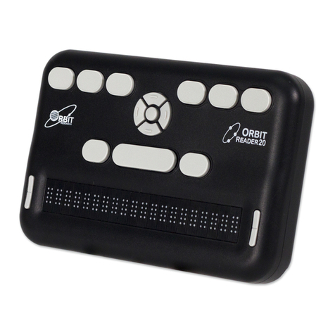 APH Orbit Reader 20 Guida di riferimento