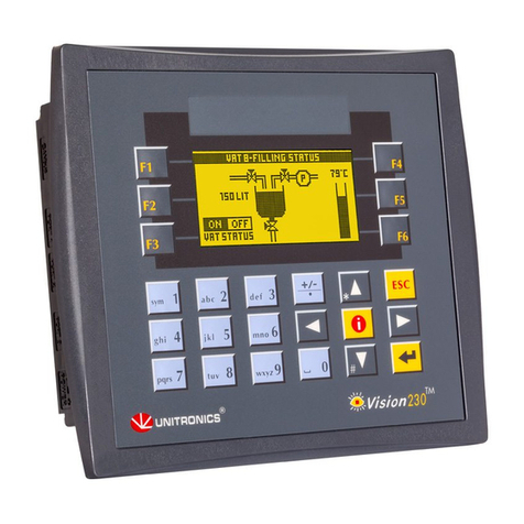 Klinkmann Unitronics Vision V230 Manuale per l'uso e la cura