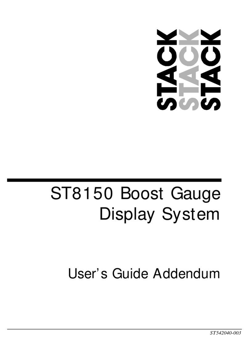 Stack ST8150 Istruzioni per l'installazione e il funzionamento