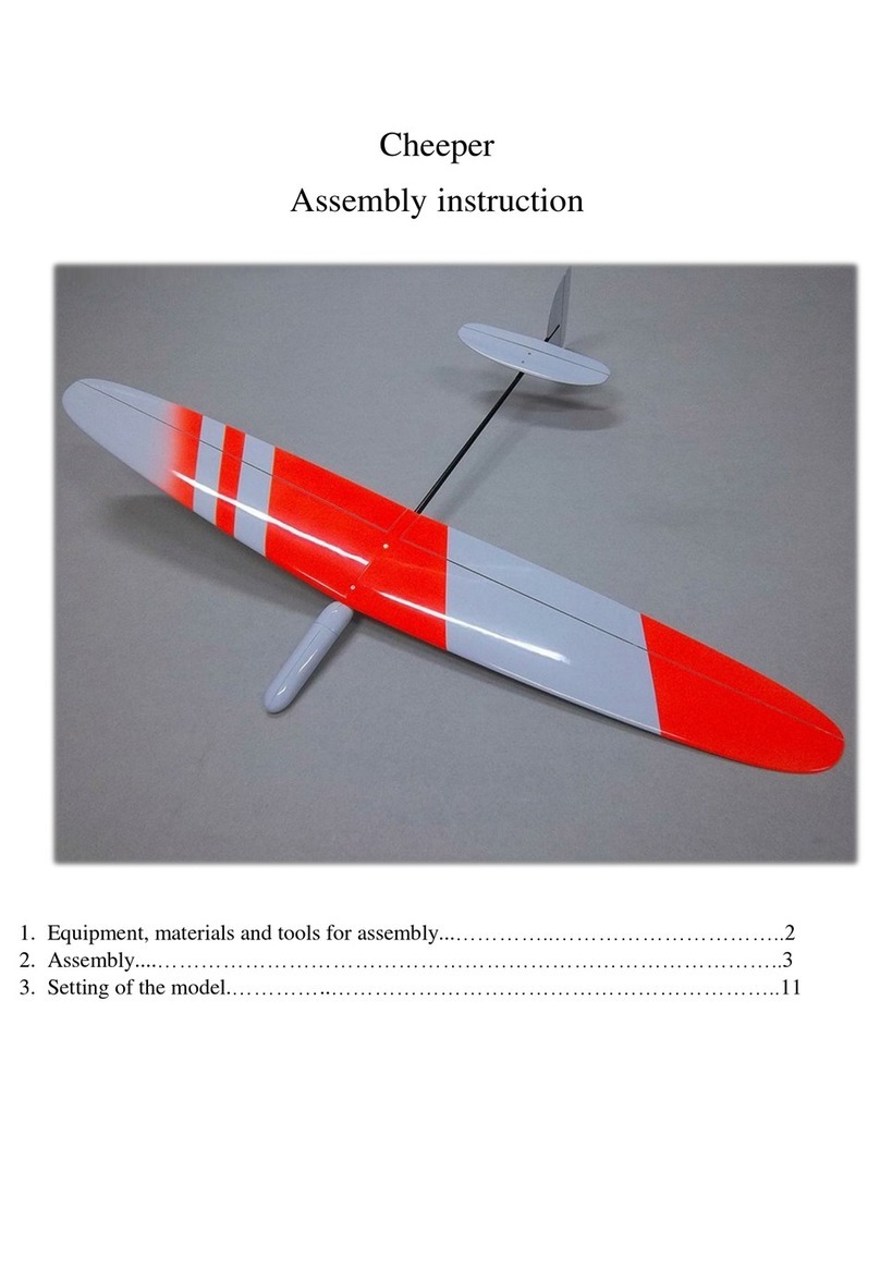 SOARING MODELS Cheeper Manuale utente