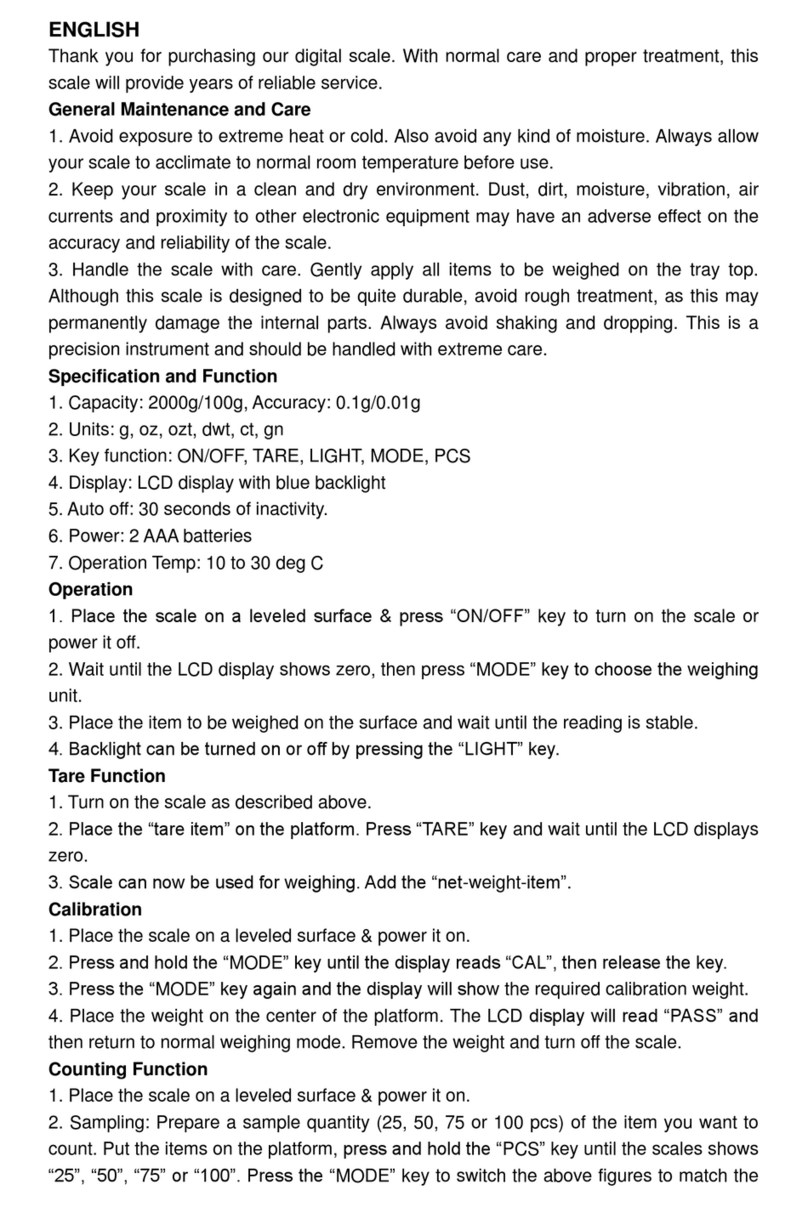 BLscale Notebook Manuale utente