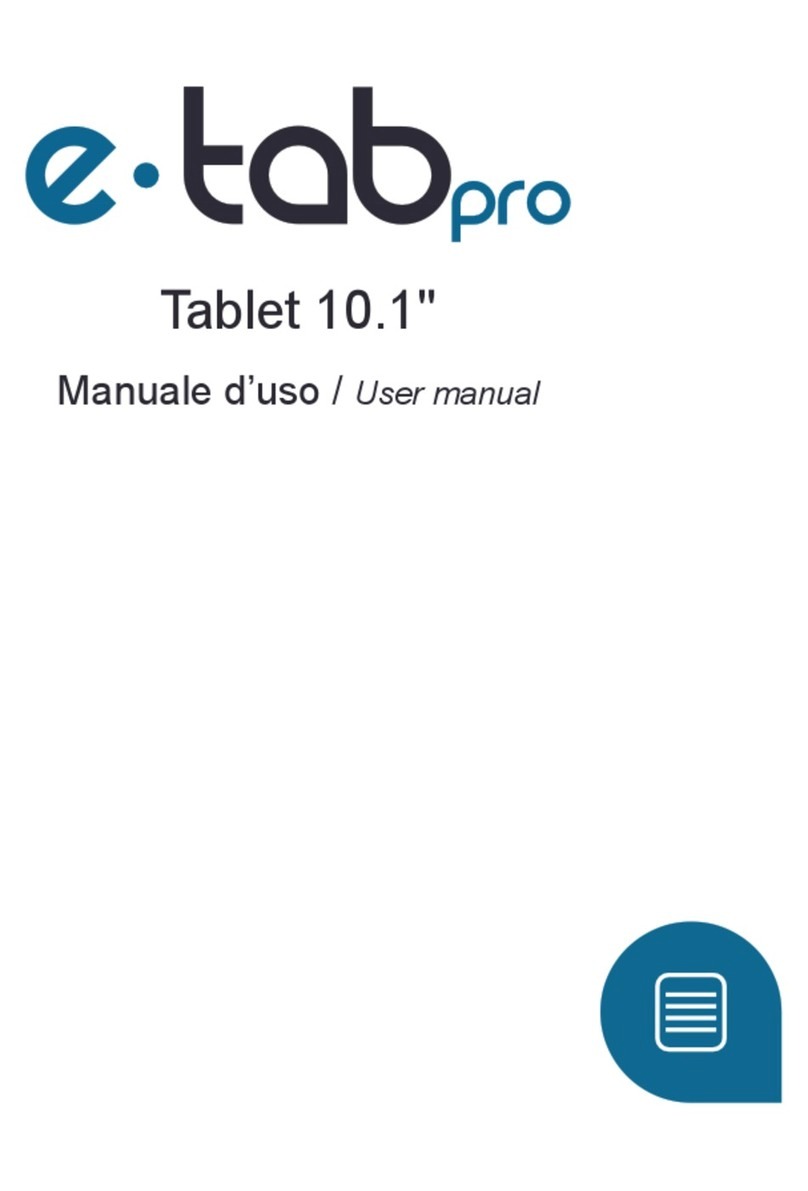 Microtech e-tab Pro Manuale utente