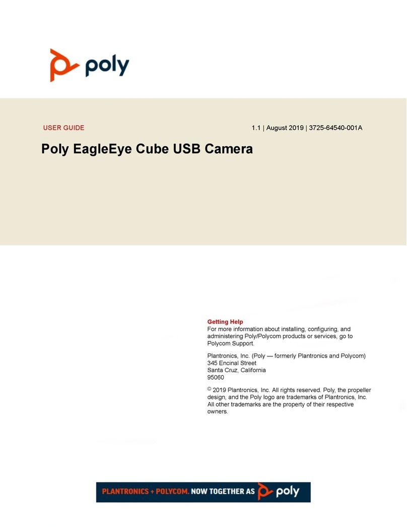 Poly EagleEye Cube Manuale utente