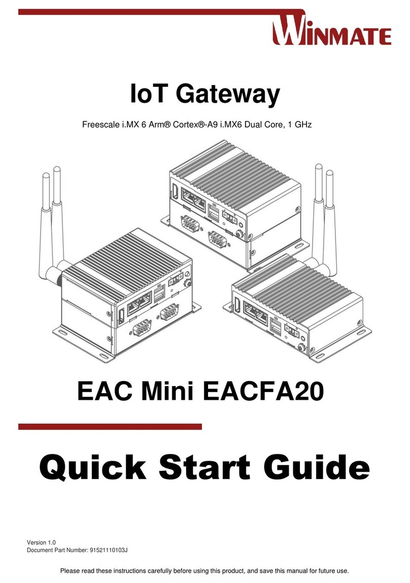 Winmate EAC Mini EACFA20 Manuale utente
