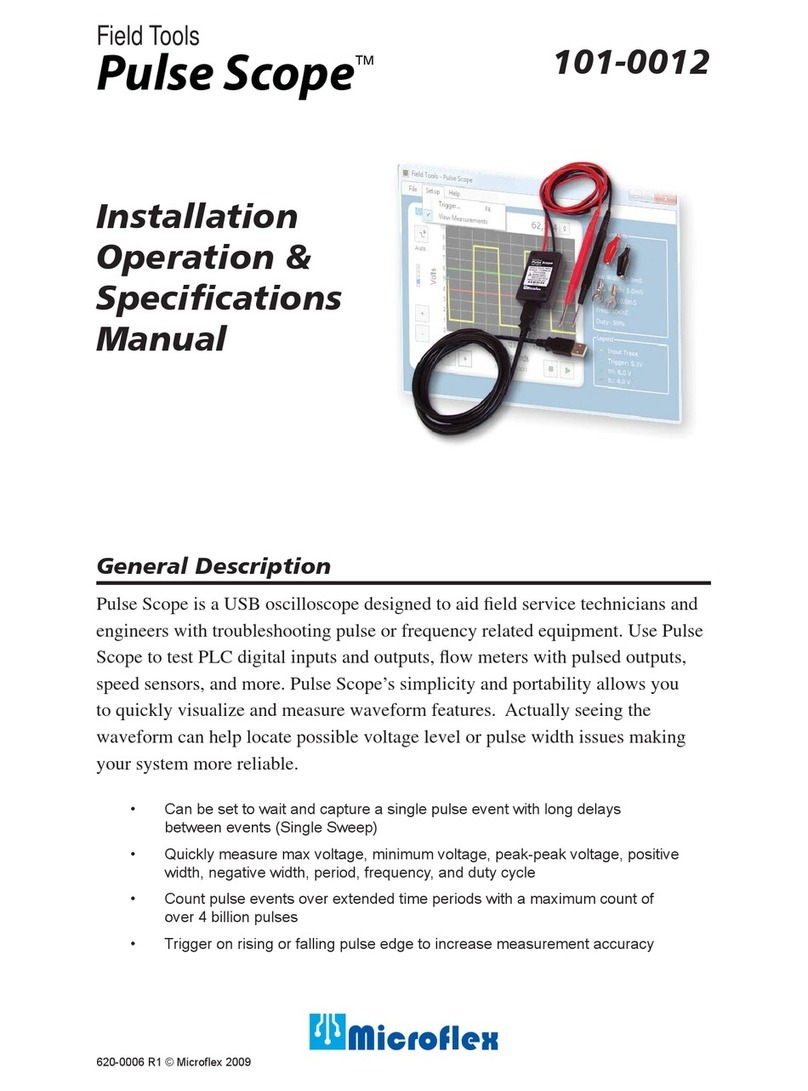 Microflex Pulse Scope Manuale utente Microflex Pulse Scope Manuale utente