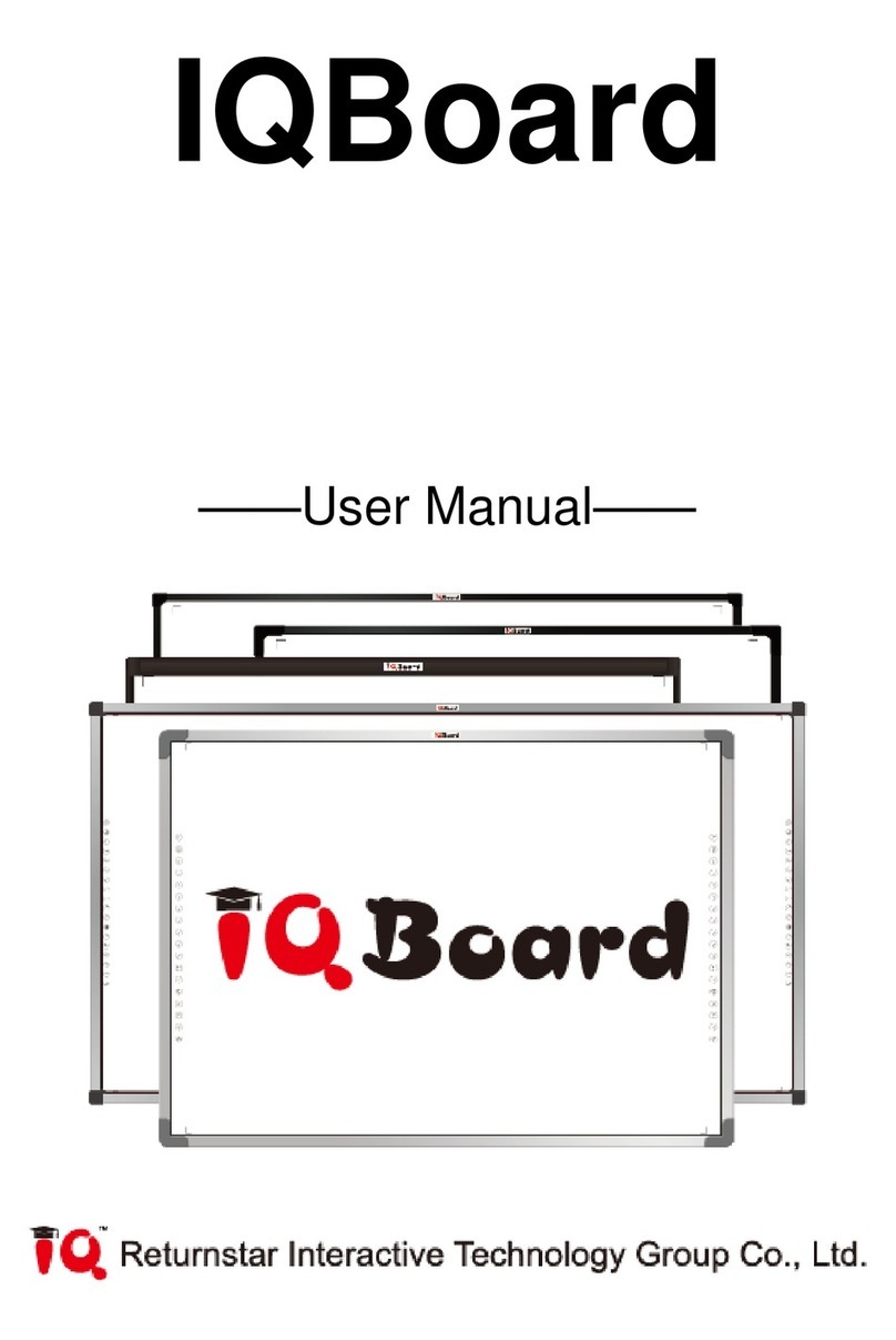 Returnstar Interactive Tech IQBoard Manuale utente