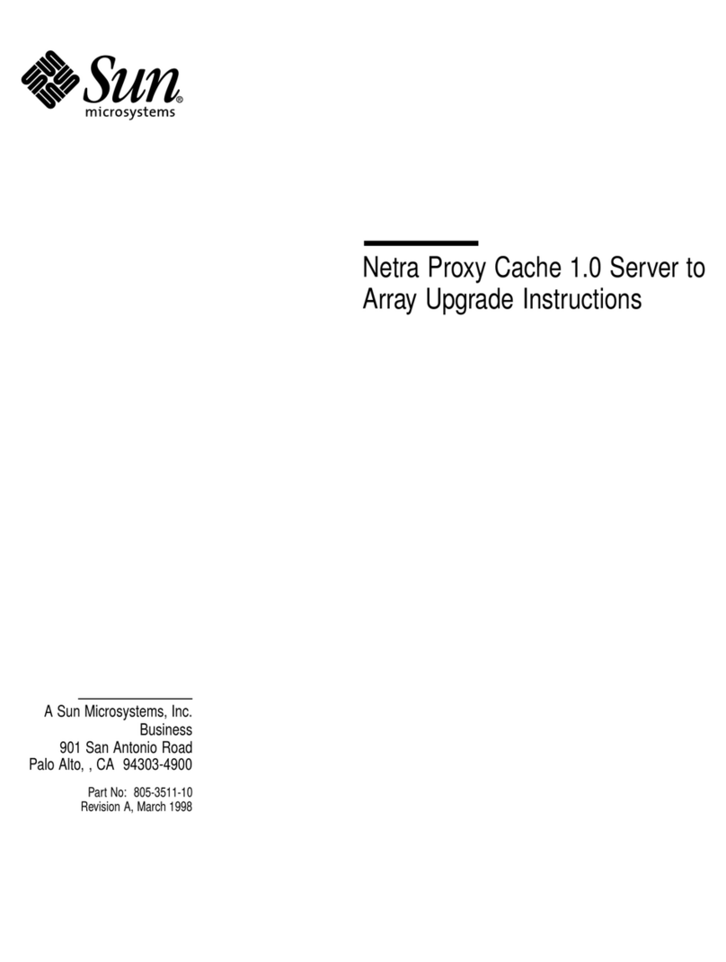 Sun Microsystems Netra Proxy Cache 1.0 Guida rapida