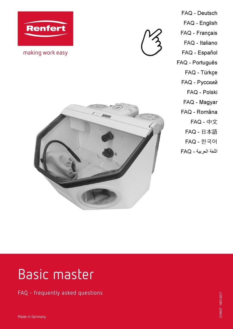 Renfert Basic Master Manuale di istruzioni Renfert Basic Master Manuale di istruzioni