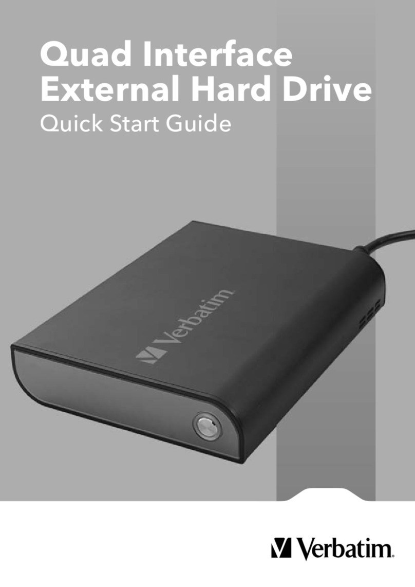 Verbatim QUAD INTERFACE Manuale utente Verbatim QUAD INTERFACE Manuale utente