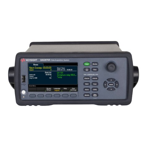 Keysight Technologies DAQ970A Manuale utente