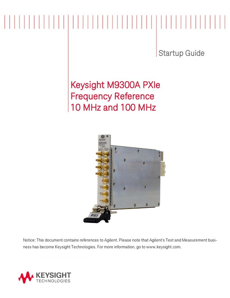 Keysight Technologies M9300A Guida utente