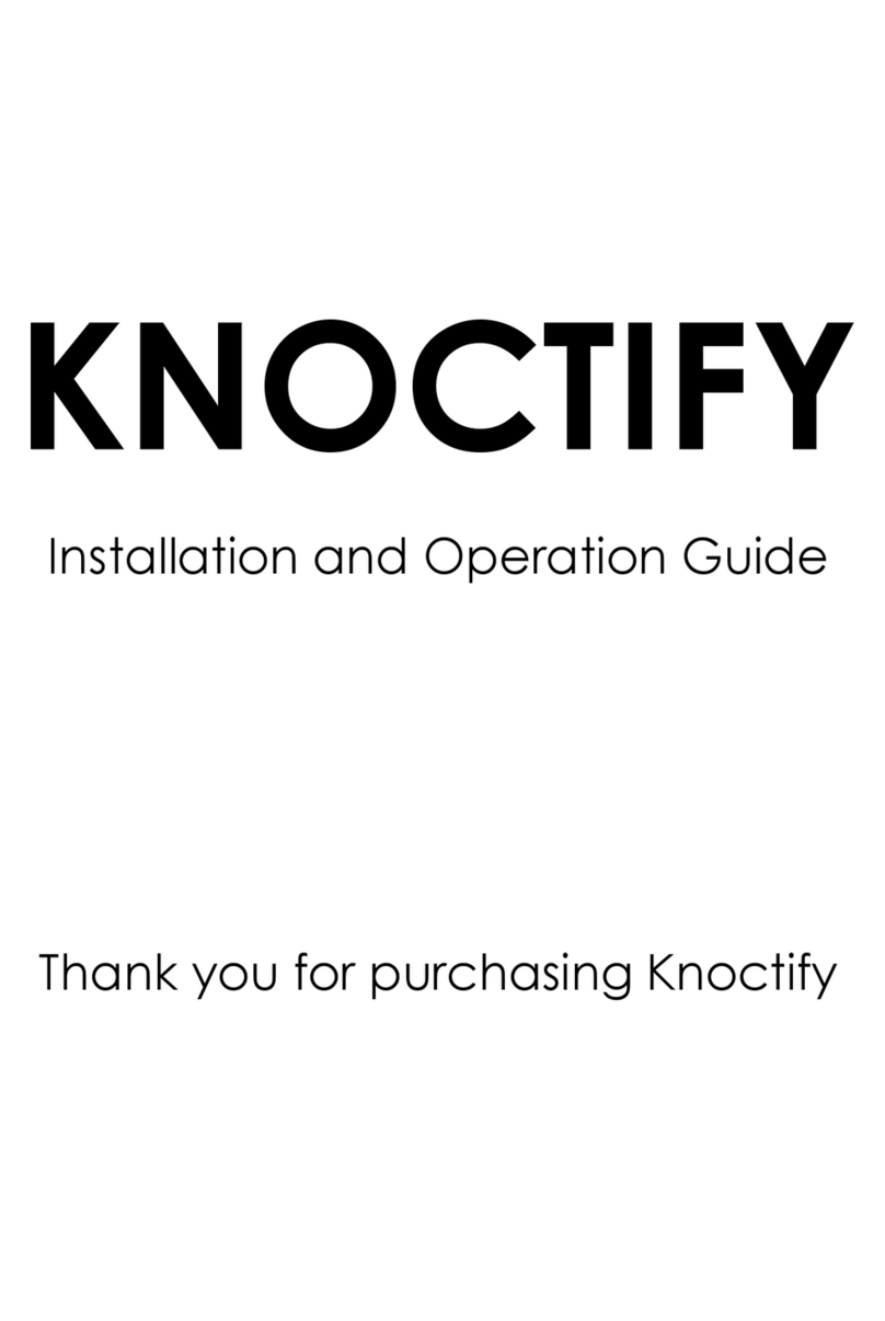 Knoctify Button Istruzioni operative