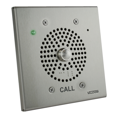 Valcom VIP-176A Manuale utente