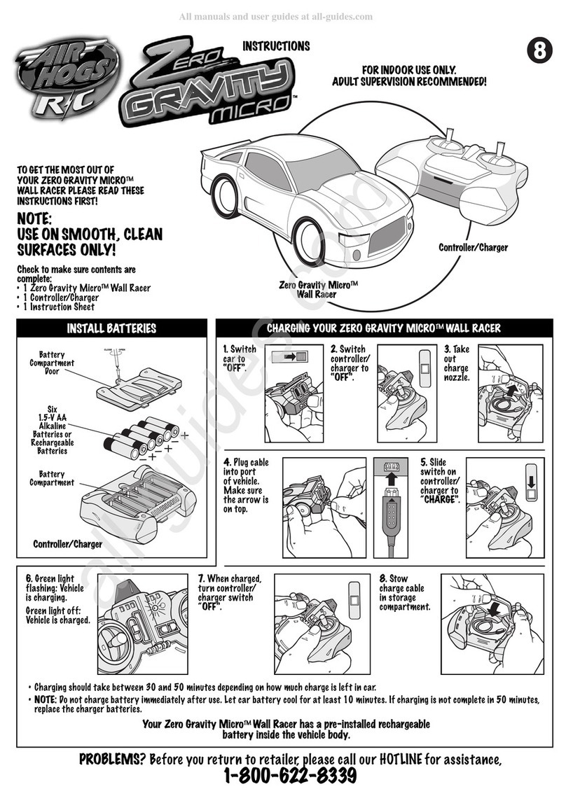 Air Hogs Zero Gravity Micro Manuale utente