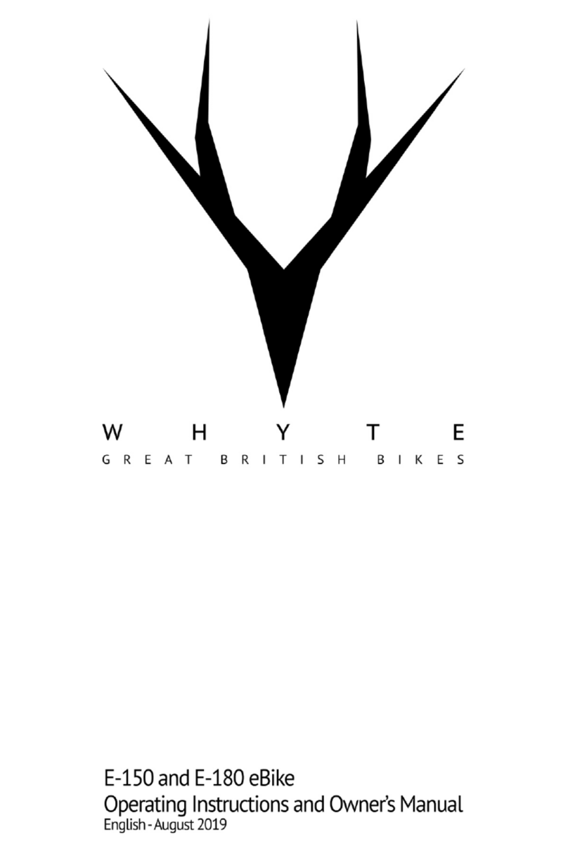 Whyte E-150 Istruzioni per il montaggio