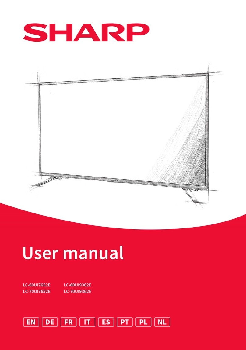 Sharp LC-60UI7652E Manuale utente