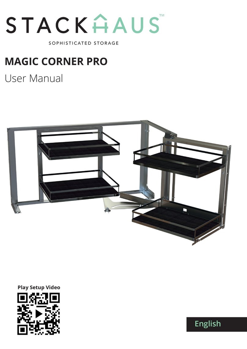 STACKHAUS MAGIC CORNER PRO Manuale utente