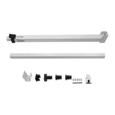 SecurityMan SECURITYBARPD Manuale utente