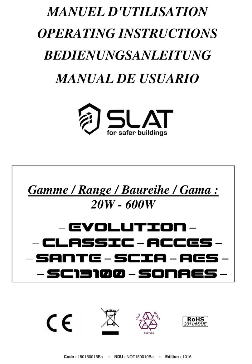 SLAT Evolution Manuale utente