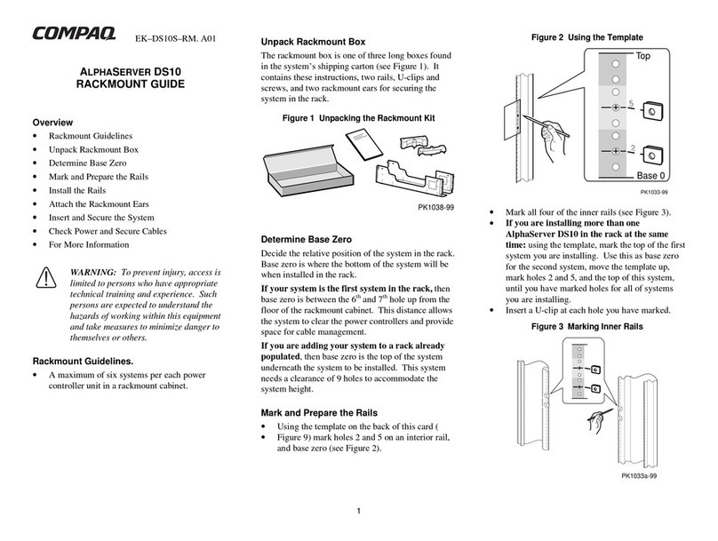 Compaq AlphaServer DS10 Manuale utente