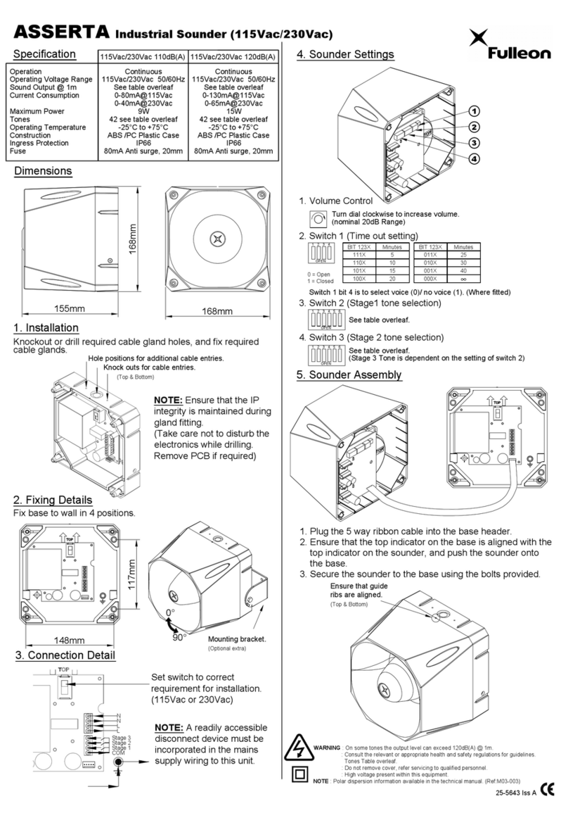 Fulleon ASSERTA Manuale utente