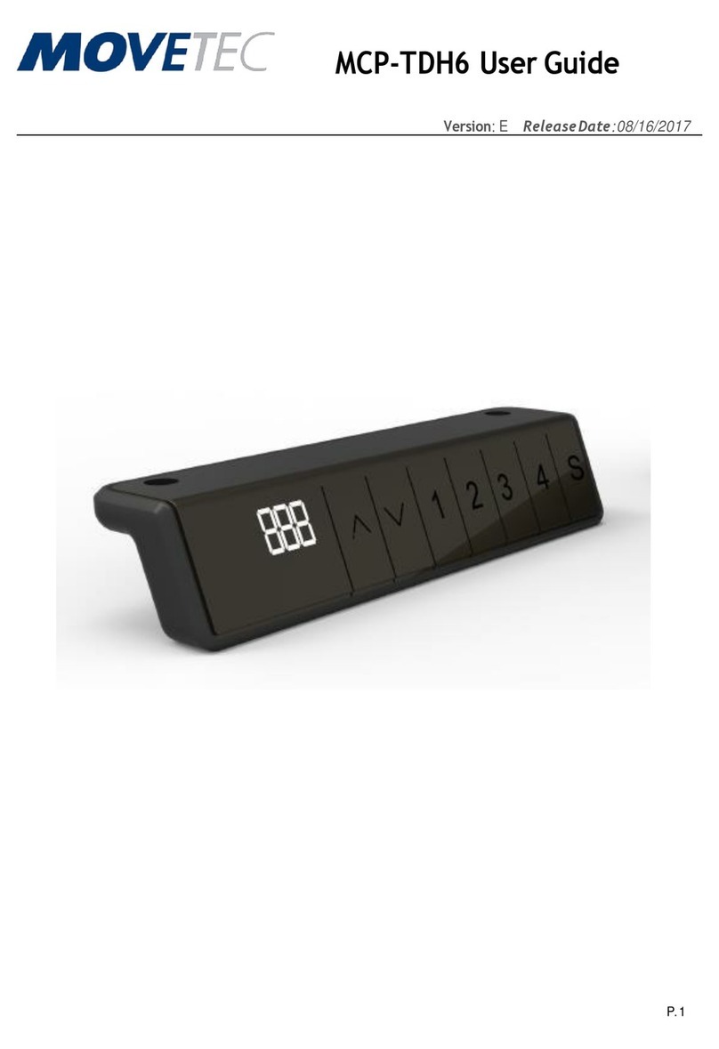 MOVETEC MCP-TDH6 Manuale utente