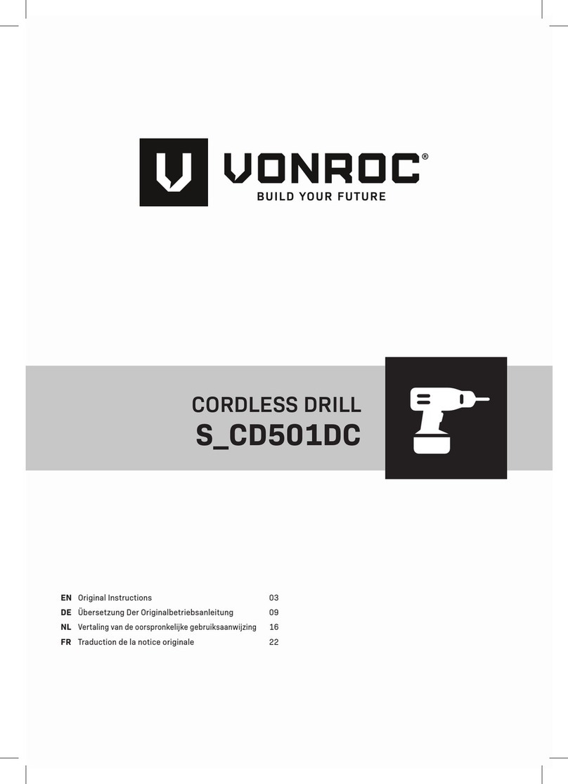 VONROC S CD501DC Manuale utente