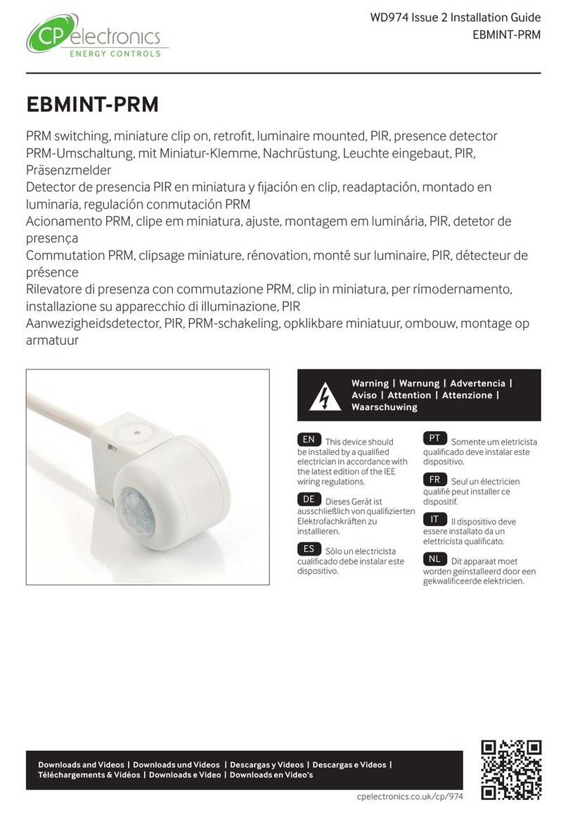 C.P. Electronics EBMINT-PRM Manuale utente