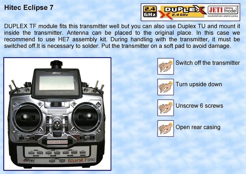 Hi-Tec ECLIPSE 7 Manuale utente