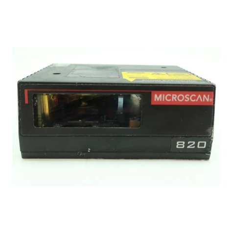 Microscan MS-820 Manuale utente