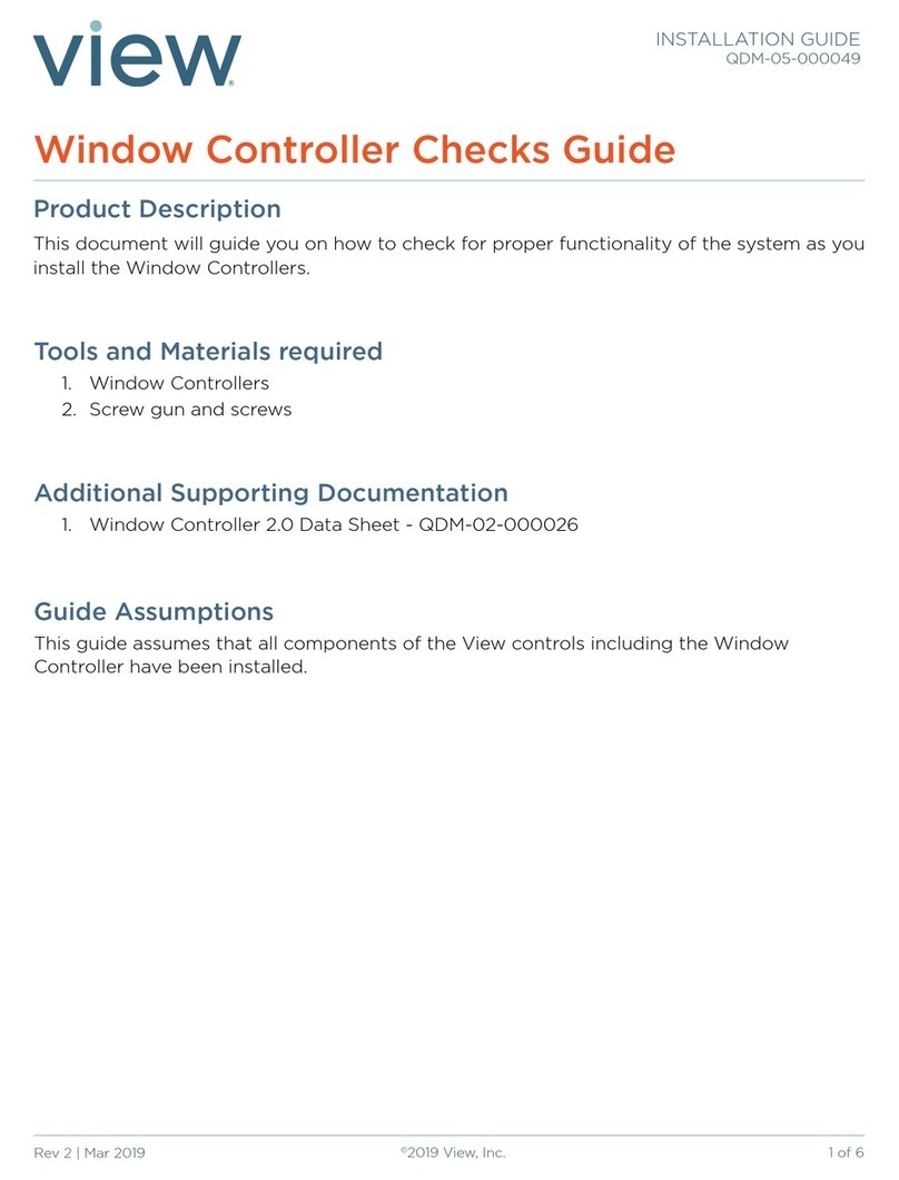 View Window Controller Manuale utente