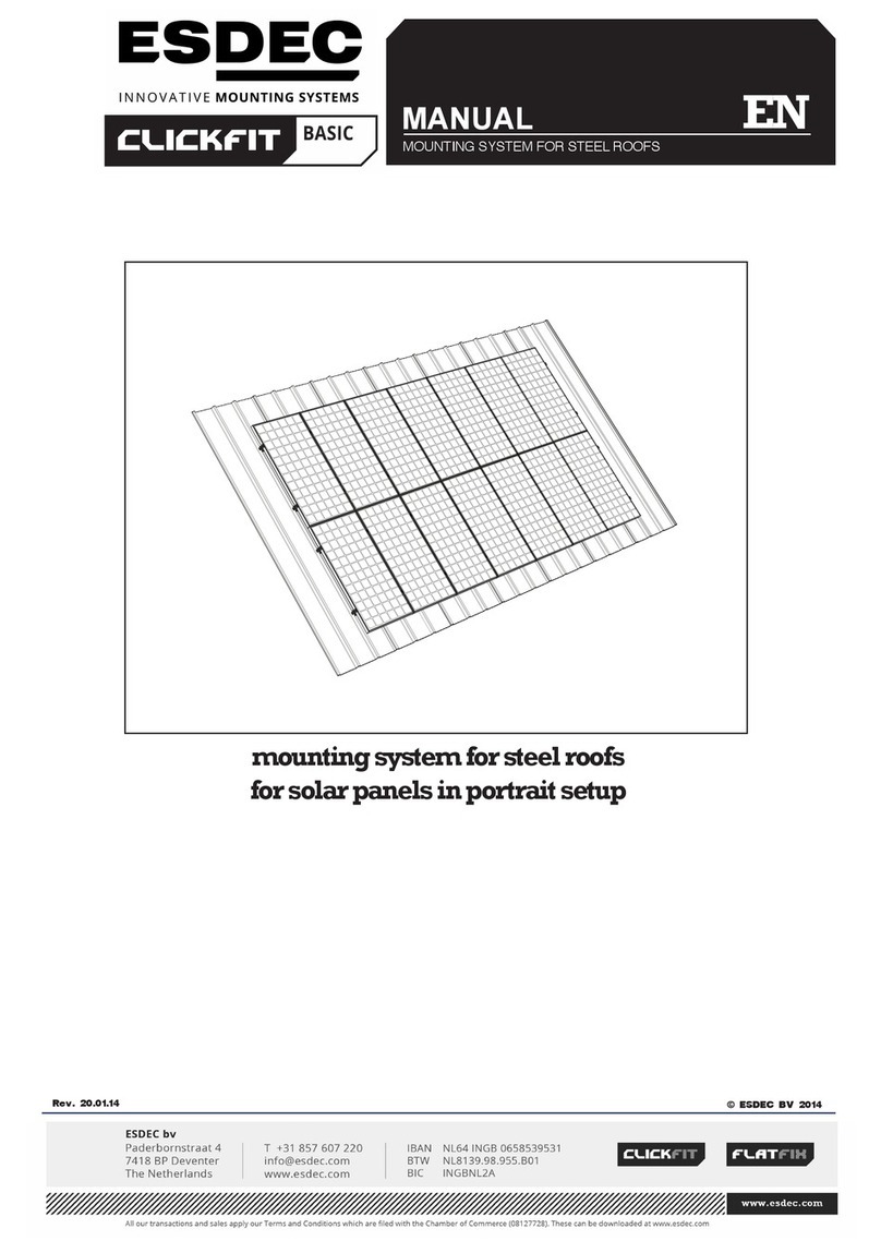 ESDEC CLICKFIT BASIC Manuale utente ESDEC CLICKFIT BASIC Manuale utente