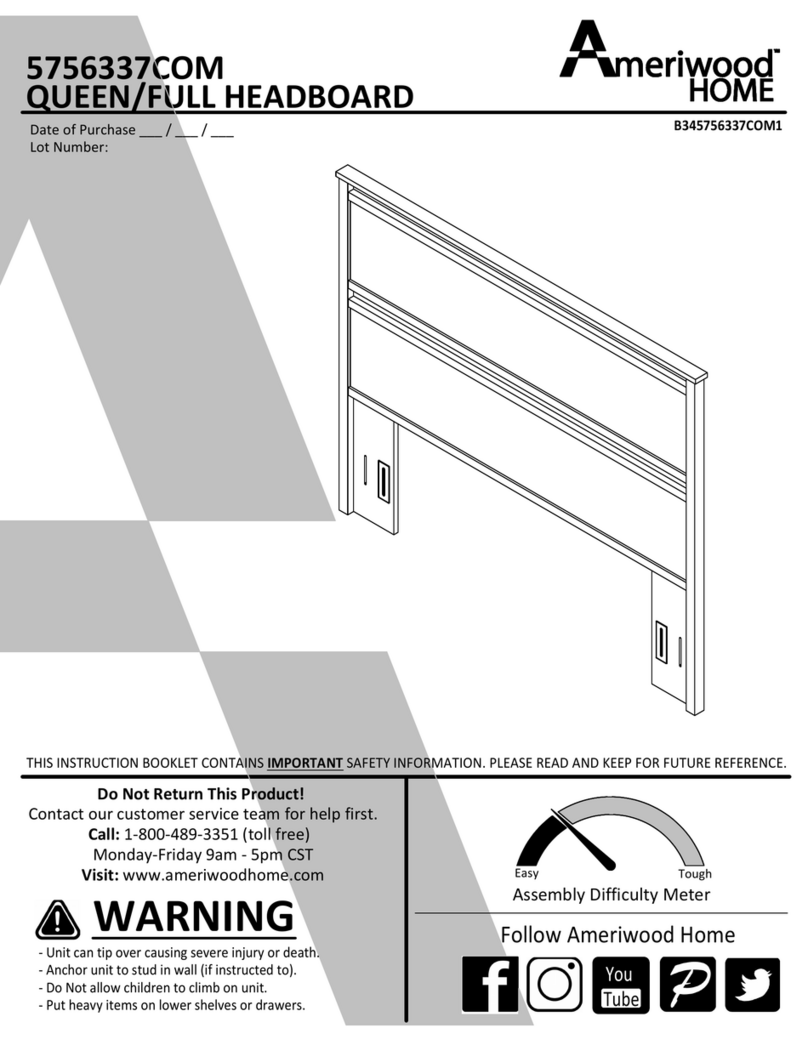 Ameriwood HOME QUEEN Manuale utente