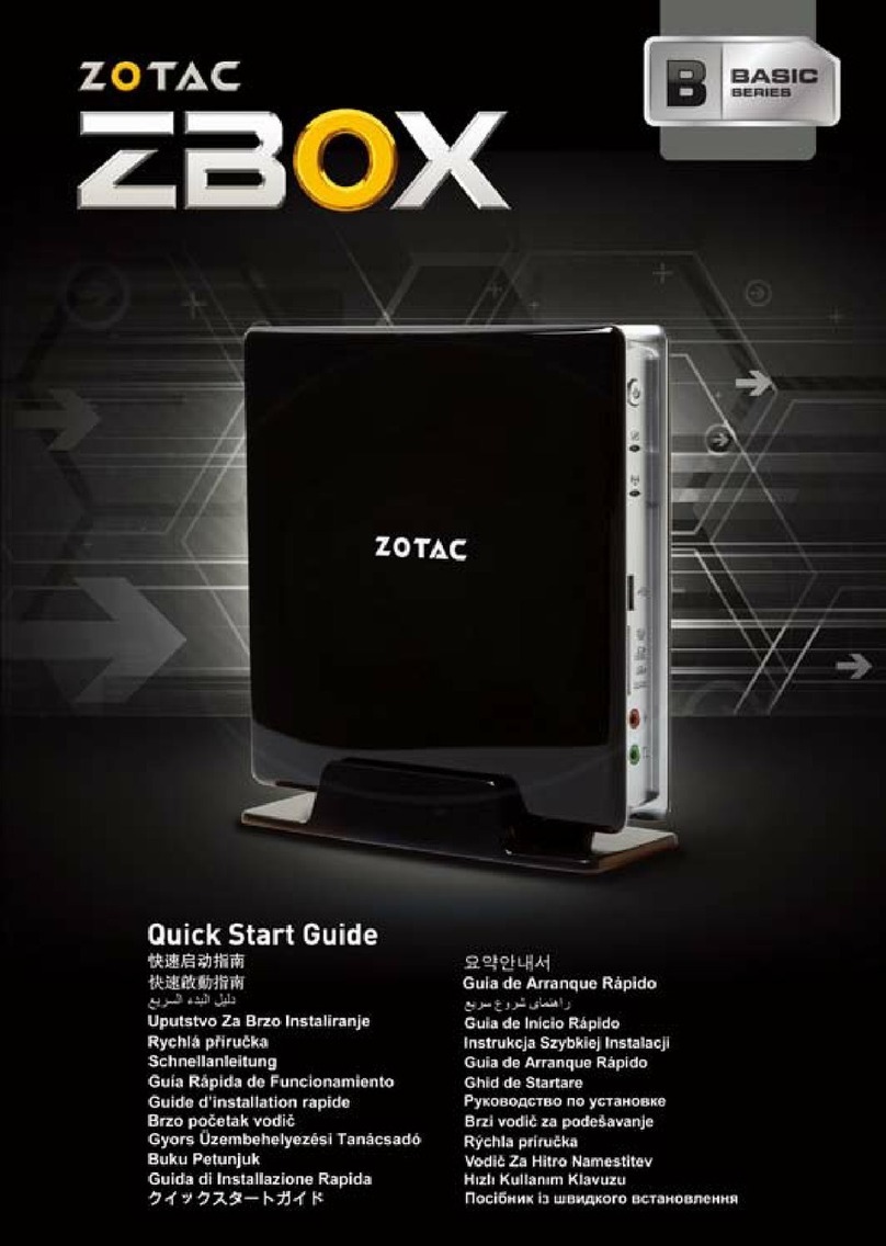 Zotac Basic Series Manuale utente