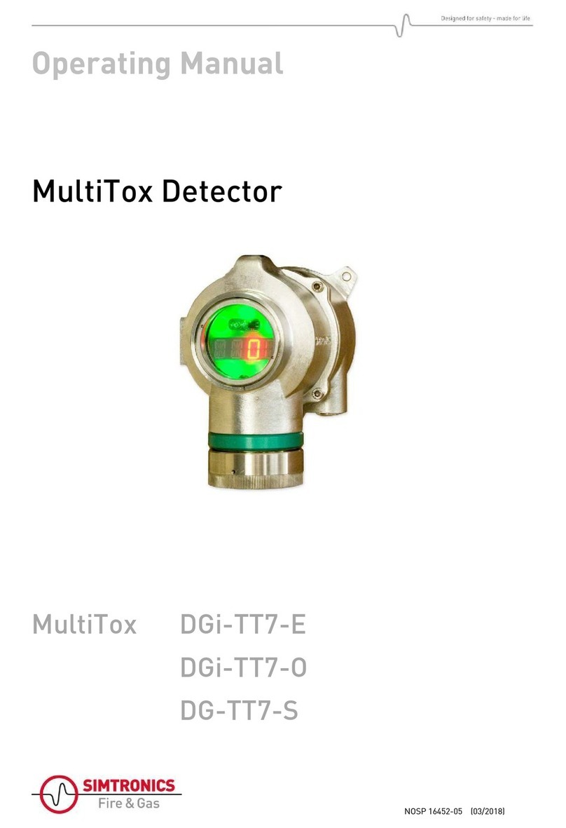 Simtronics MultiTox DGi-TT7-E Manuale utente