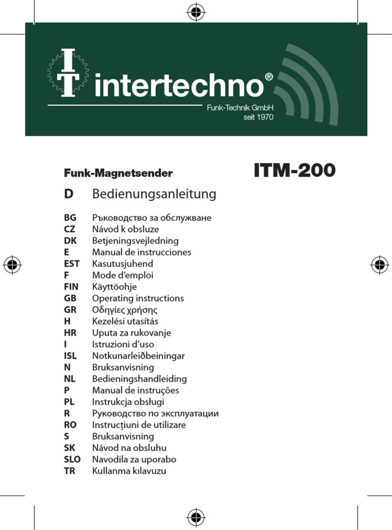 INTERTECHNO ITM-200 Manuale utente