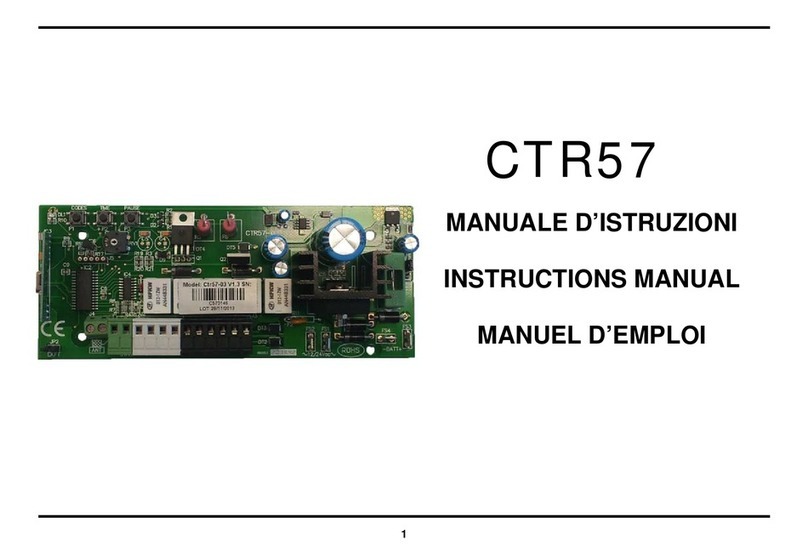 Leb Electronics CTR57 Manuale utente