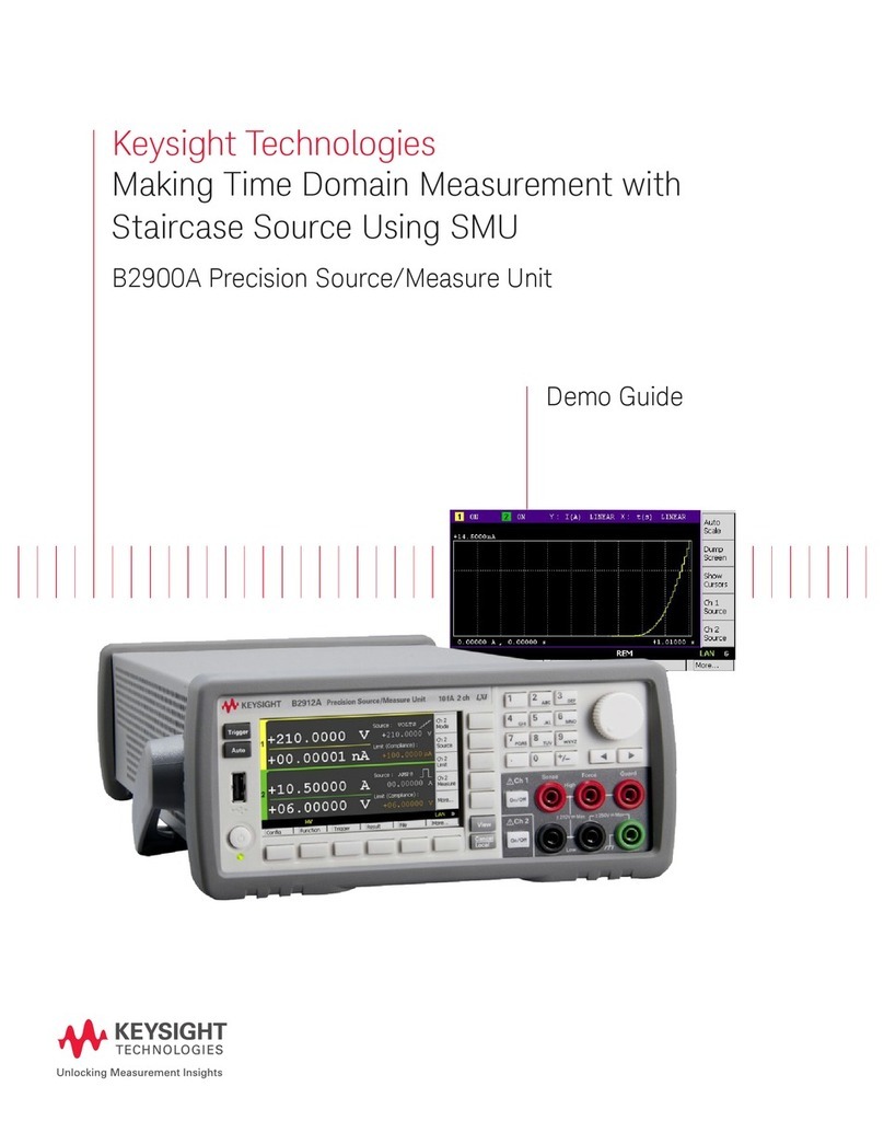 Keysight Technologies B2900A Series Manuale utente