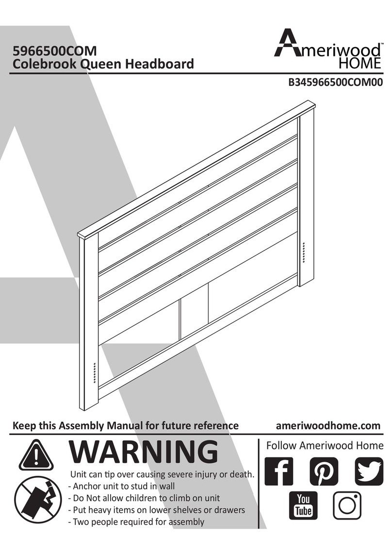 Ameriwood HOME Colebrook 5555555COM Manuale utente Ameriwood HOME Colebrook 5555555COM Manuale utente
