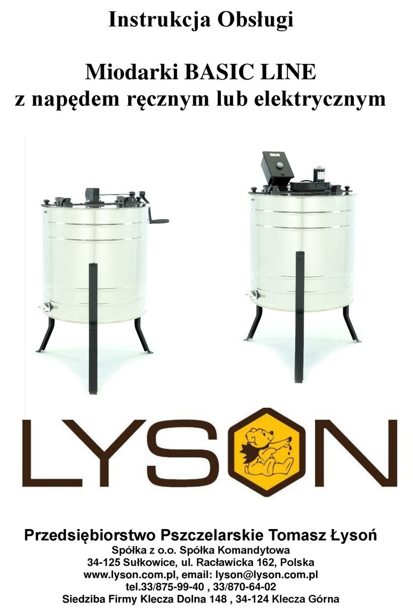 LYSON BASIC LINE Series Manuale utente