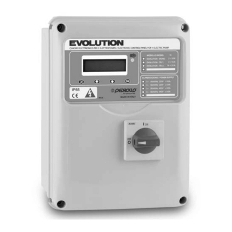 PEDROLLO EVOLUTION Series Manuale utente PEDROLLO EVOLUTION Series Manuale utente