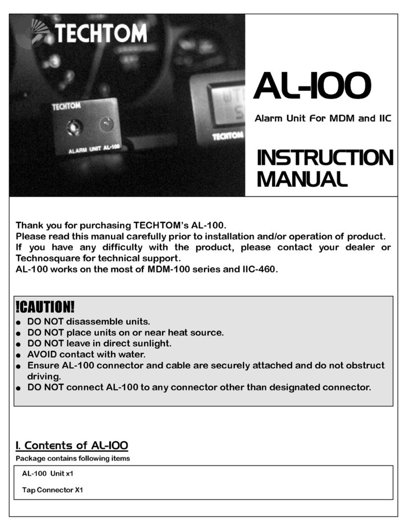 Techtom AL-100 Manuale utente