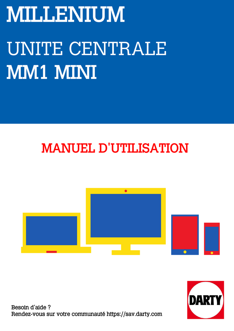Millenium MM1 MINI Manuale utente