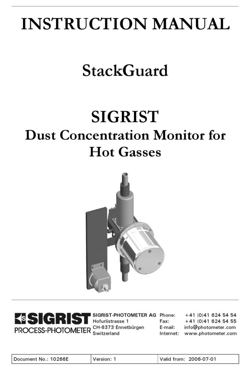 SIGRIST StackGuard Manuale utente