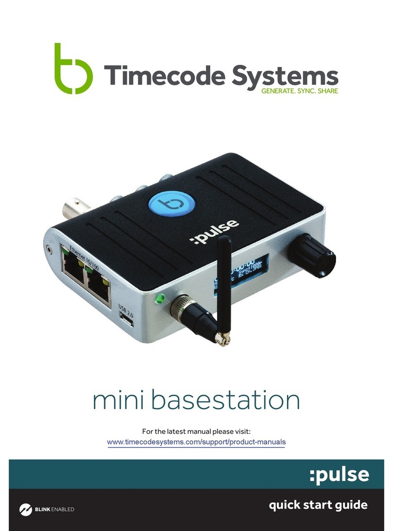 timecode systems pulse Manuale utente